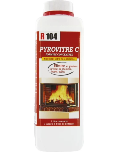 Nettoyant vitre d'insert bidon 1 litre - R104