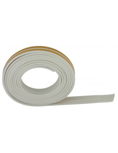 Joint caoutchouc profil e 6m 9mm blanc - 3600076227256 - PVM - 622725