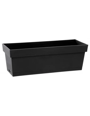Jardiniere gamme esprit toscane gris foncé 500 x 180 x 167