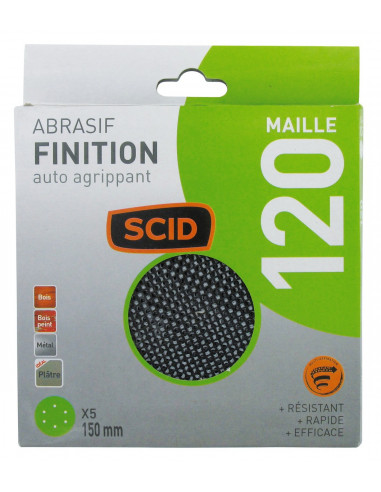 Disque Maille G120 SCID Ponçage efficace sans poussière - SCID