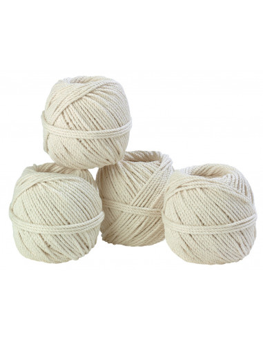 Cordeau Maco Coton 2mm Coton 2mm résistant - Corderies Tournonaises