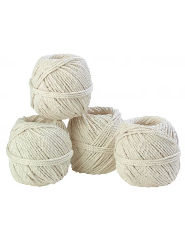 Cordeau coton cable 1,5 x 55 10 pièces