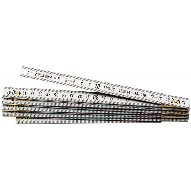 Mesure pliante laiton 2 10 branches