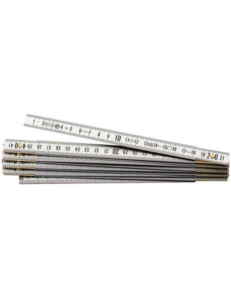 Mesure pliante laiton 2 10 branches