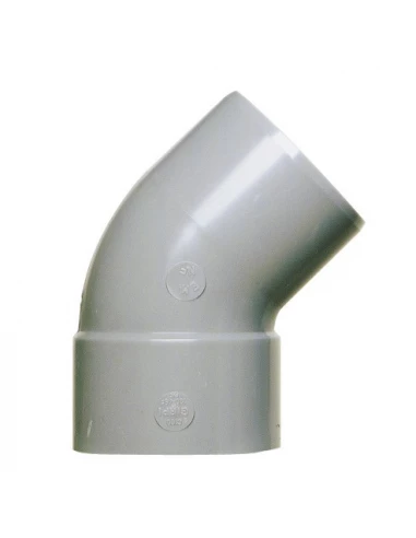 Coude PVC à 45° male/femelle 32mm