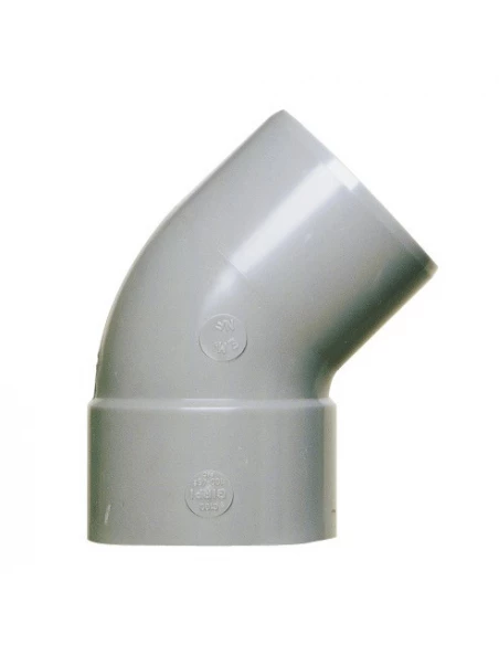 Coude PVC à 45° male/femelle 32mm