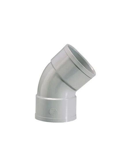 Coude PVC à 45° femelle/femelle 100mm - NOYON ET THIEBAULT