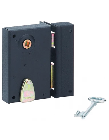 Serrure verticale pêne dormant 1/2 t droite