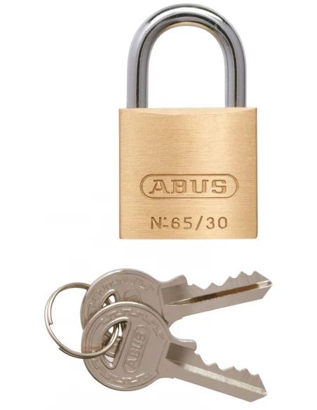 Cadenas laiton massif s'entrouvrant série 65 50 29,5