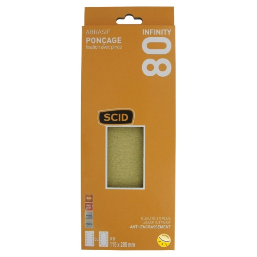 Patin fixation avec pince 115 x 280 mm 80 5