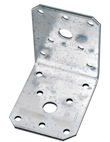 Équerre d'assemblage galvanisée inégale 2,5 60 x 80 x 60