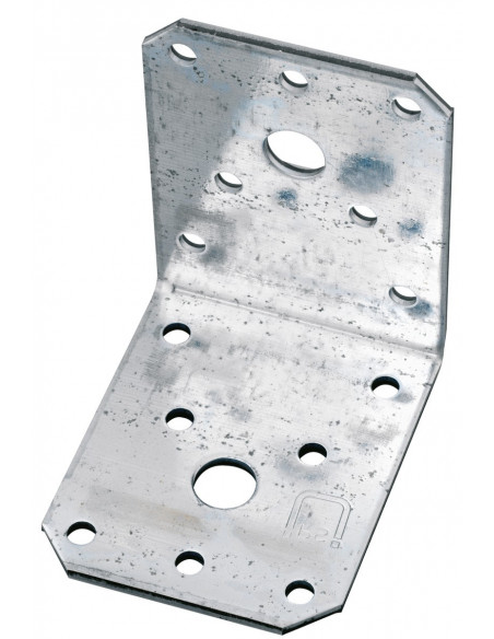Équerre de fixation Acier galvanisé robuste - Alberts