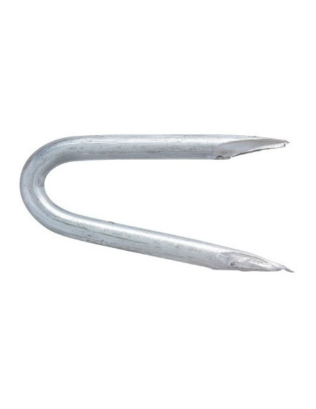 Crampillon Galvanisé 5kg Fixation robuste et durable pour grillages - TE. Pointes