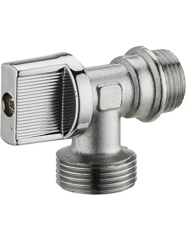 Robinet machine à laver 1/4 de tour en équerre dm 1/2 3/4 - NOYON