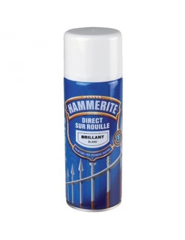 Peinture aérosol satiné noir - HAMMERITE