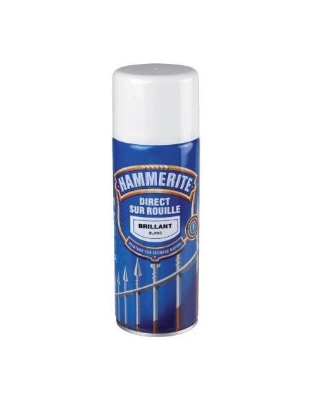 Peinture aérosol satiné noir - HAMMERITE