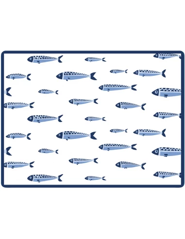 Set Table 40x30cm Petits Poissons - KISIKOL