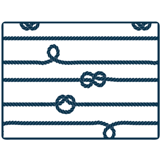 Set Table 40x30cm Noeuds Marins - KISIKOL