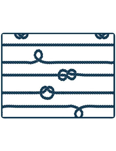 Set Table 40x30cm Noeuds Marins - KISIKOL