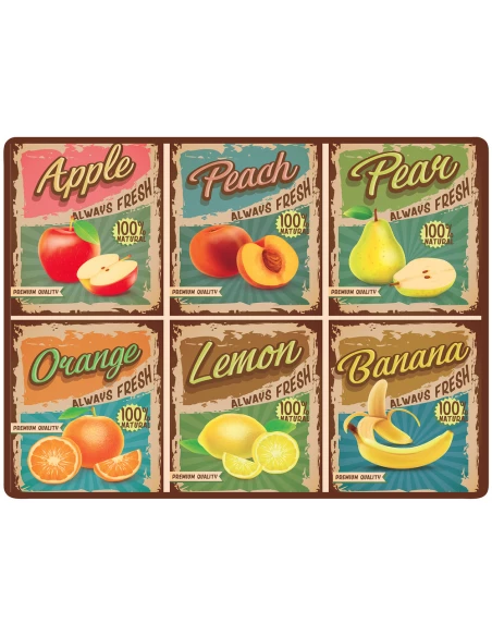 Set Table 40x30cm Apple - KISIKOL