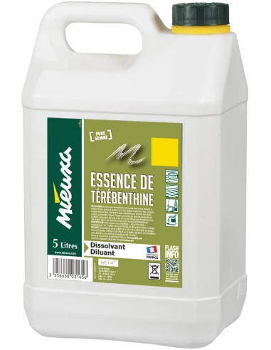 Essence Terebenthine 5 Litres - MIEUXA