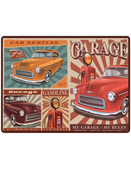 Set Table 40x30cm Car Service - KISIKOL