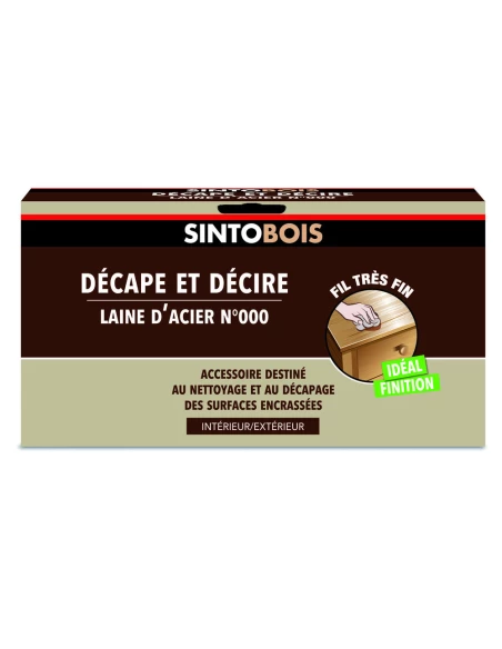 Laine D Acier N000 150 G - SINTO