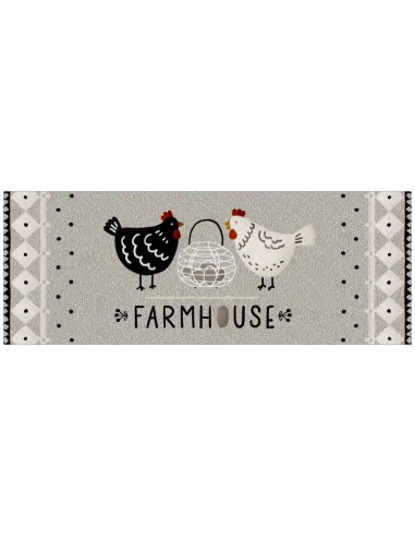 Tapis Velvet Poule 45x150 - MERCURY