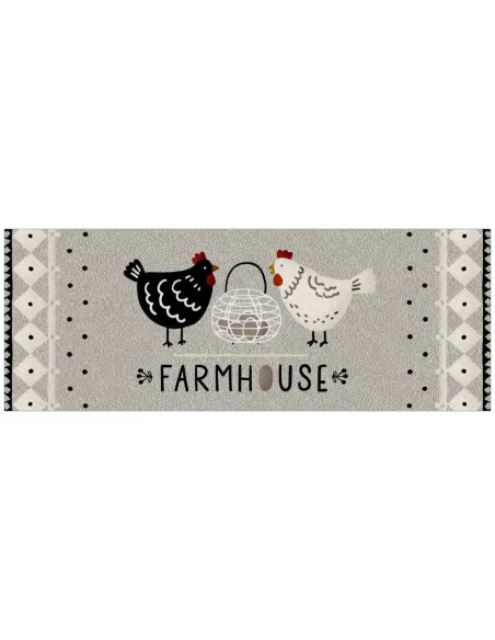 Tapis Velvet Poule 45x150 - MERCURY