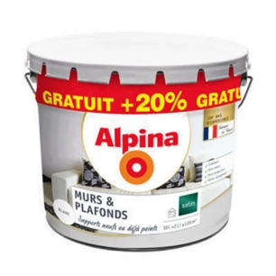 Alpina Murs Plafond Blc Sat10l+20% - ALPINA