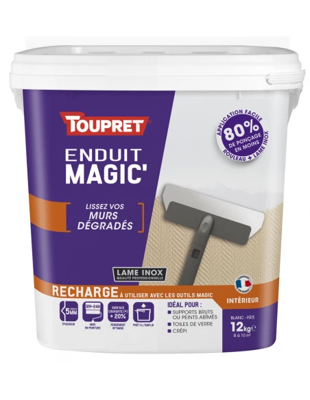TOUPRET Hautes Performances Magic'murs dégradés 12kg - TOUPRET