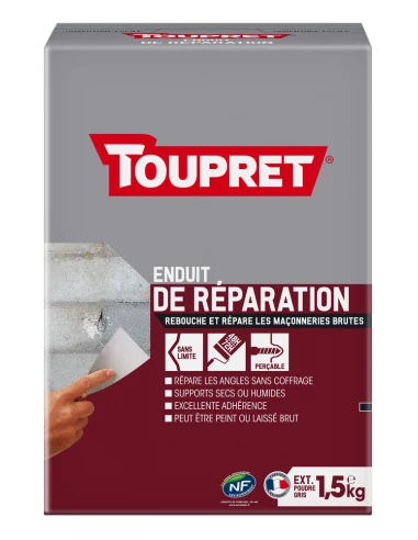 TOUPRET Les ESSENTIELS Réparation extérieur_1_5kg_poudre - TOUPRET