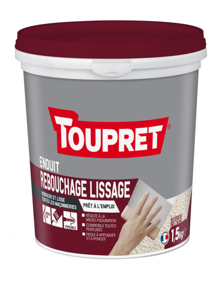 TOUPRET Les ESSENTIELS Rebouch-lissage ext._1_5kg_poudre - TOUPRET