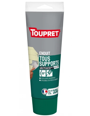 TOUPRET Les ESSENTIELS Enduit tous supports pâte_330g - TOUPRET