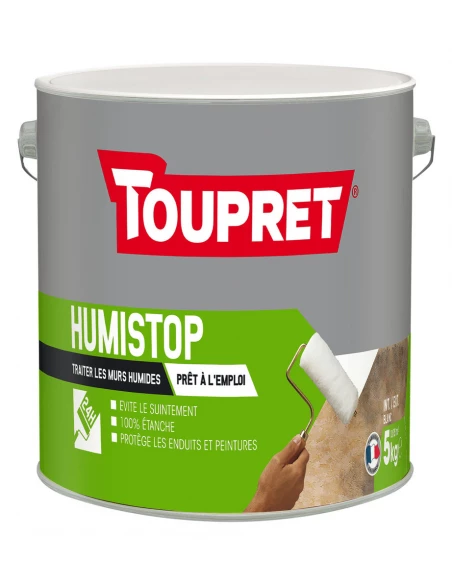 Enduit Humi-stop 5kg liquide - TOUPRET
