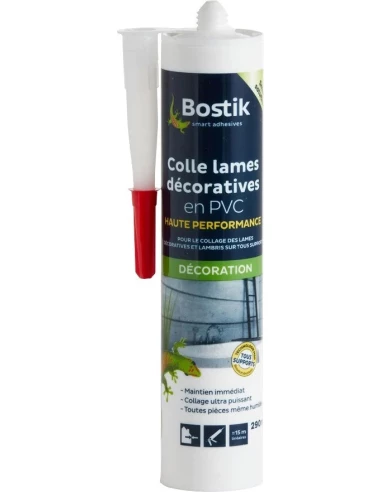 Colle lames PVC décoratives 290ml - BOSTIK