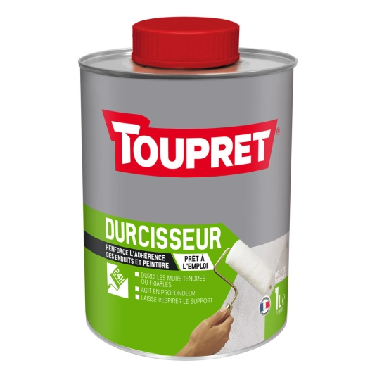 Durcisseur mur 1 litre liquide - TOUPRET