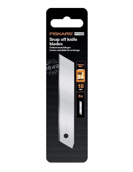 Lames Cassables Pour Carbonmax 18mm - FISKARS