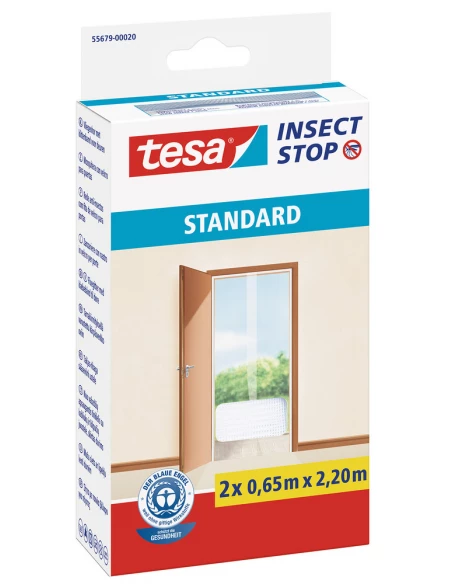 Tesa Moustiquaire Portes X2 0m65x2m -