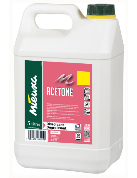 Acetone 5 Litres - MIEUXA