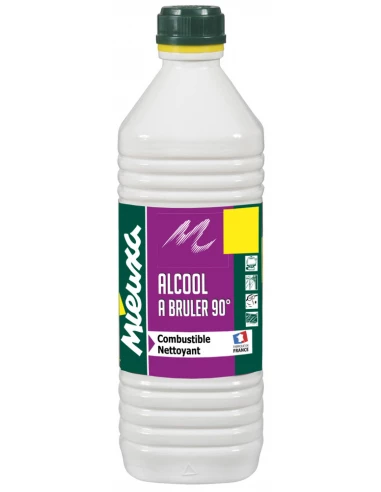Alcool A Bruler 90° 1 Litre - MIEUXA