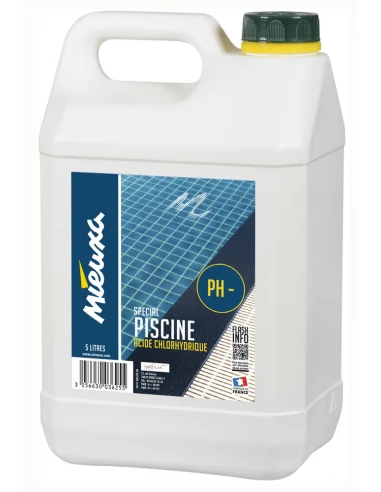 Ph Moins liquide spécial Piscine 5 litres - MIEUXA