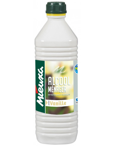 Alcool Menager Vanille 1 Litre - MIEUXA