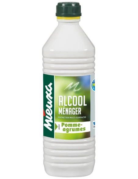 Alcool Menager Pomme/Agrume 1 Litre - MIEUXA