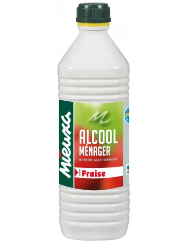 Alcool Menager Fraise Litre - MIEUXA