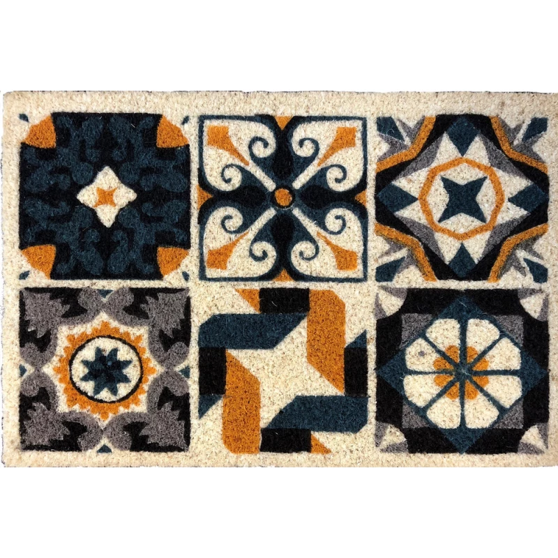 DECORMAT Tapis brosse coco_andalousie_40x60cm - DECORMAT
