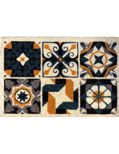 DECORMAT Tapis brosse coco_andalousie_40x60cm - DECORMAT