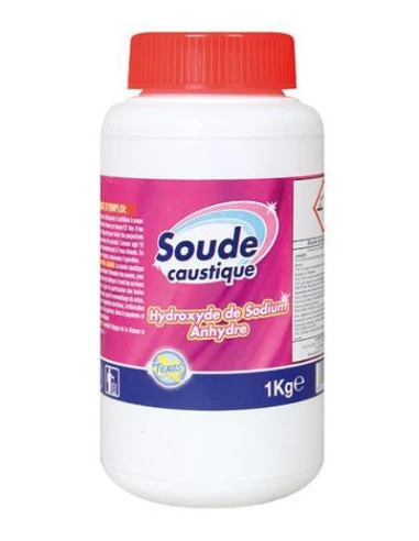 Soude Caustique Anhydre 1 Kg - DISOLVO