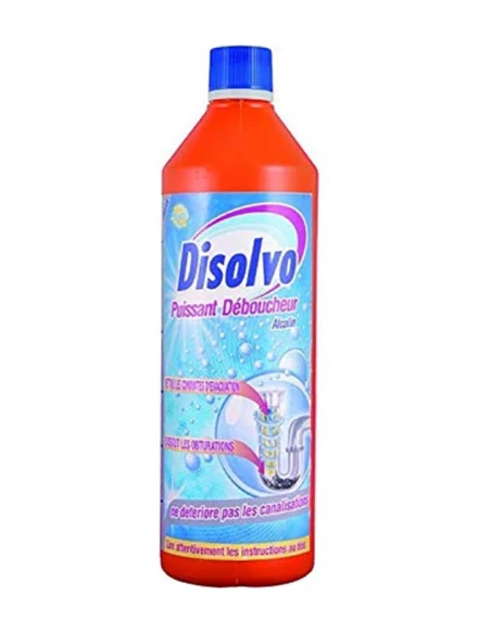 Puissant déboucheur alcalin 1L - DISOLVO