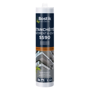 BOSTIK Mastic S590_300ml_blanc - BOSTIK